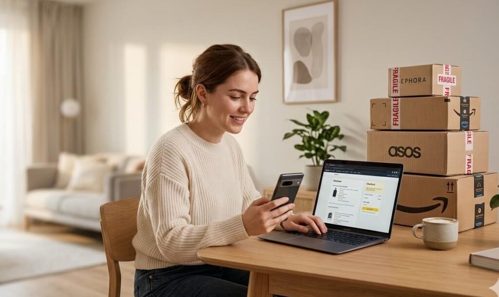 online shopping growth replacing physical retail stores UK