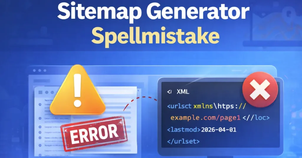 SpellMistake Sitemap Generator: Create XML Sitemaps for Better SEO
